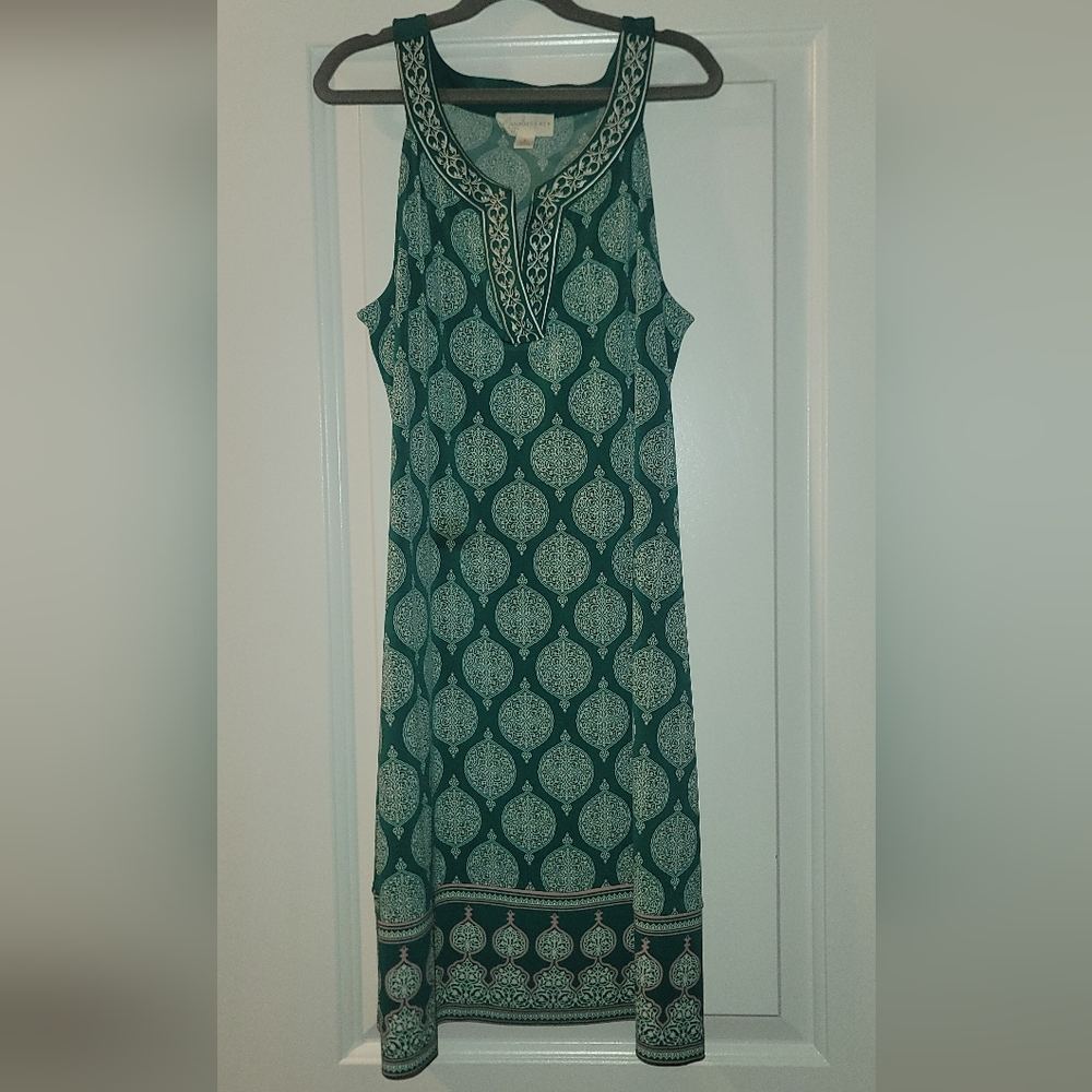 Shift Patterned Dress Small Petite